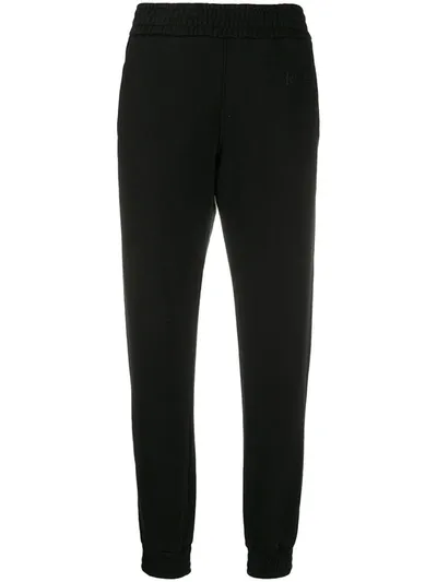 Rta Logo-embroidered Straight-leg Track Pants In Black