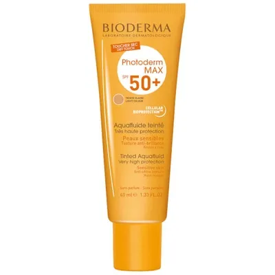 Bioderma Photoderm Dry Touch Mat Finish Sunscreen Light Tint Spf50+ 40ml