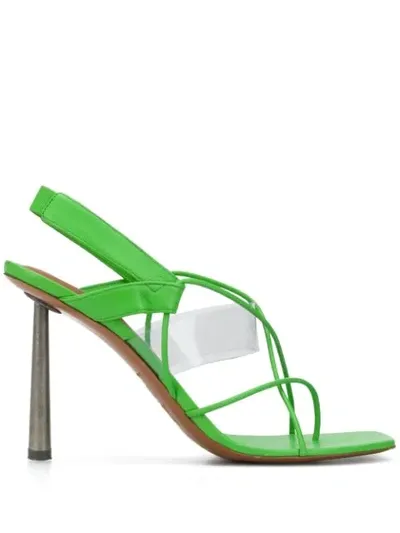 Fenty Code Word Sandals 105mm In Green