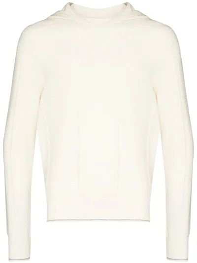 Z Zegna Fine Cashmere Hoodie In Neutrals