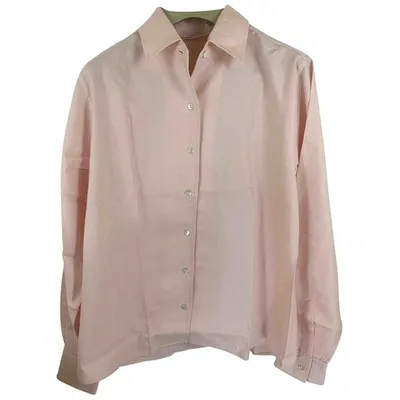 Pre-owned Burberry Shirt In Pink