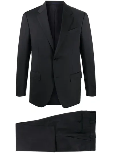 Ermenegildo Zegna Wool Two-piece Suit In Blue