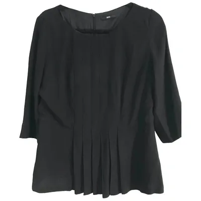 Pre-owned Hugo Boss Tunic In Black