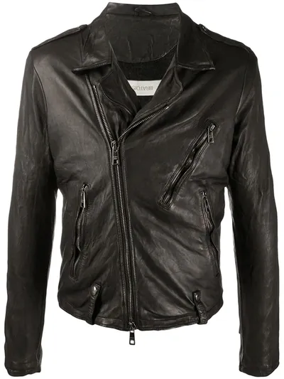 Giorgio Brato Moto Jacket In Black