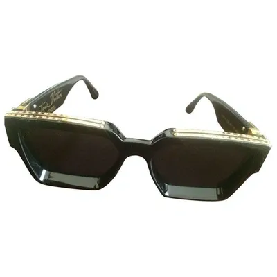 Pre-owned Louis Vuitton 1.1 Millionnaires Black Sunglasses