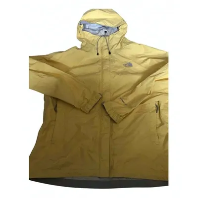 Pre-owned The North Face Coat In Yellow