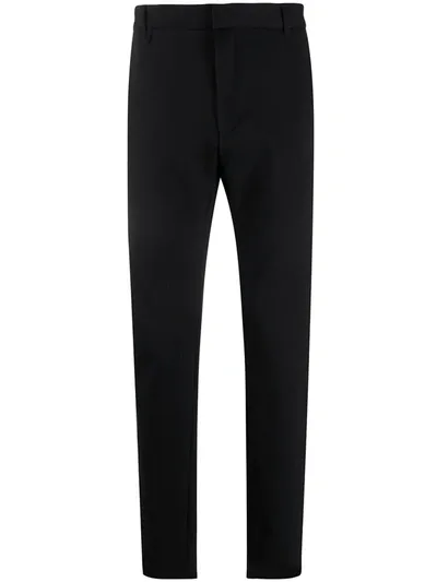 Hugo Slim Fit Chinos In Black