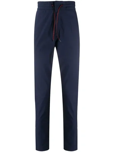 Hugo Drawstring Waist Track Trousers In Blue