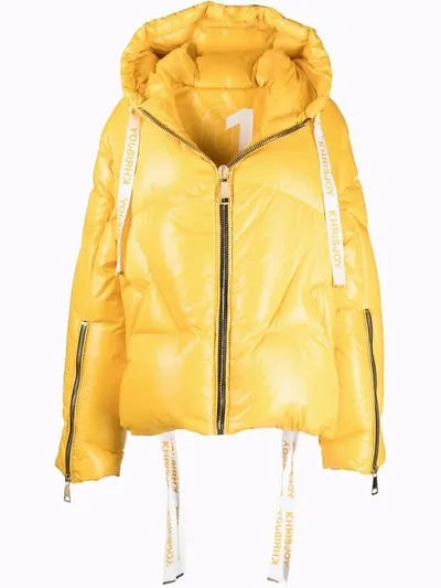 Khrisjoy Yellow Khris Iconic Down Jacket