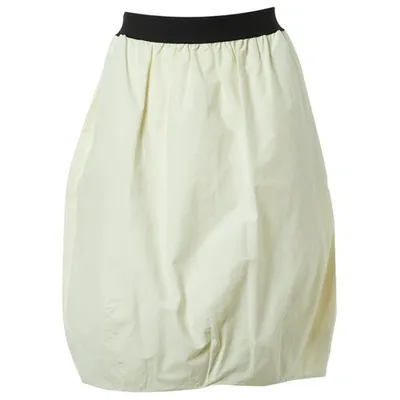 Pre-owned Marni Mini Skirt In Beige