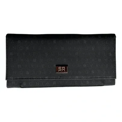 Pre-owned Sonia Rykiel Cloth Wallet In Black