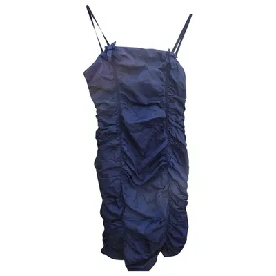 Pre-owned Whistles Mid-length Dress In Blue