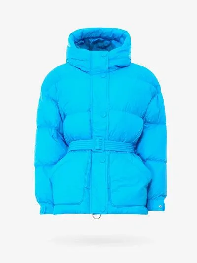 Ienki Ienki Belted-waist Padded Jacket In Blue