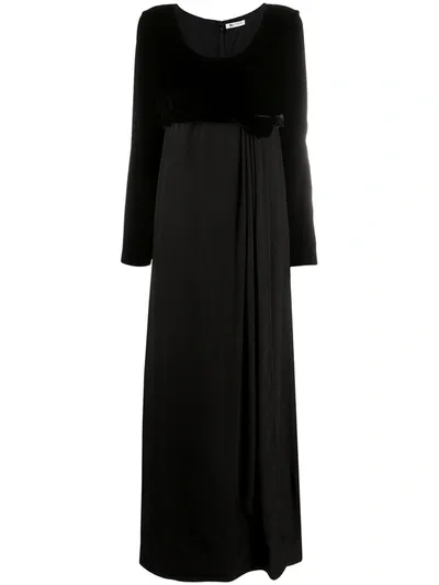 Ports 1961 Long Sleeve Dress In Black