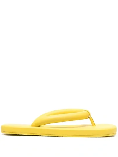 Camperlab Hasta La Vista Flip Flops In Yellow