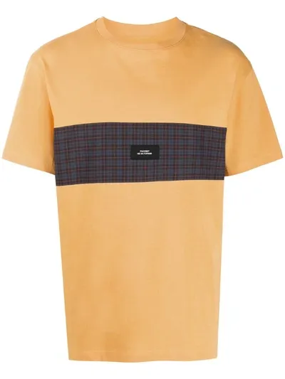 Rassvet Logo-patch Contrast T-shirt In Orange