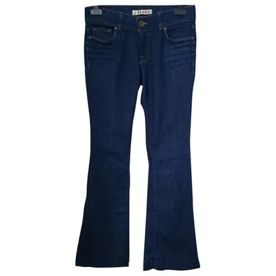 Pre-owned J Brand Blue Cotton - Elasthane Jeans