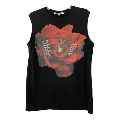 Pre-owned Mcq By Alexander Mcqueen Black Cotton Top