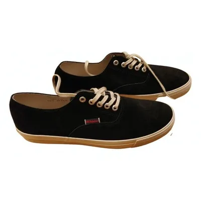 Pre-owned Sebago Low Trainers In Black