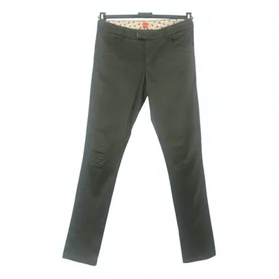 Pre-owned Hugo Boss Slim Pants In Green