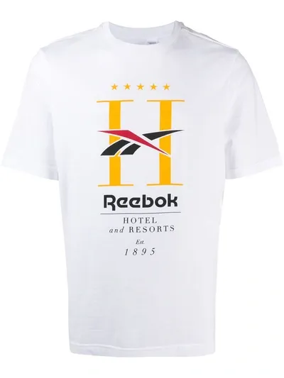 Reebok Classics Hotel Cotton T-shirt In White