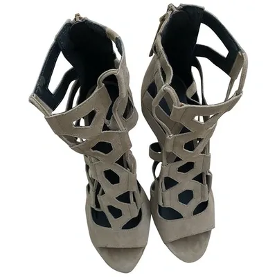 Pre-owned Rebecca Minkoff Heels In Beige