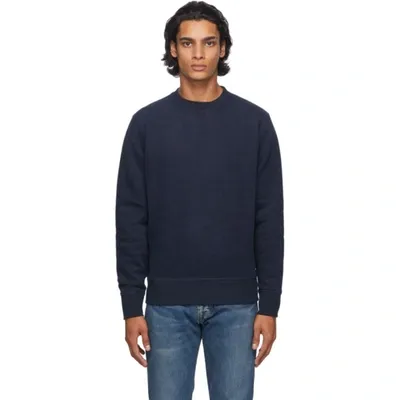 Levi's Blue Relaxed Crewneck Sweatshirt In Olympus