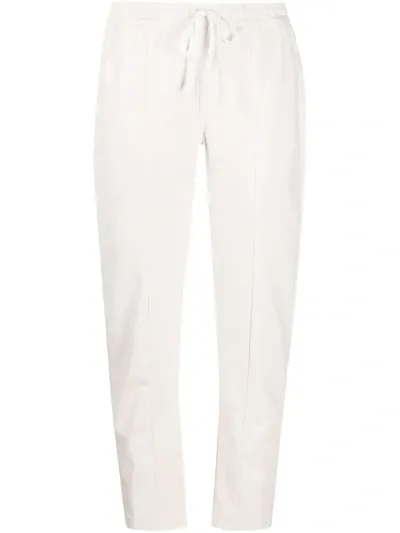 Semicouture Queen Drawstring Trousers In White