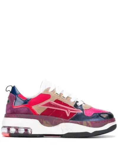 Premiata Drakes Low-top Sneakers In Pink