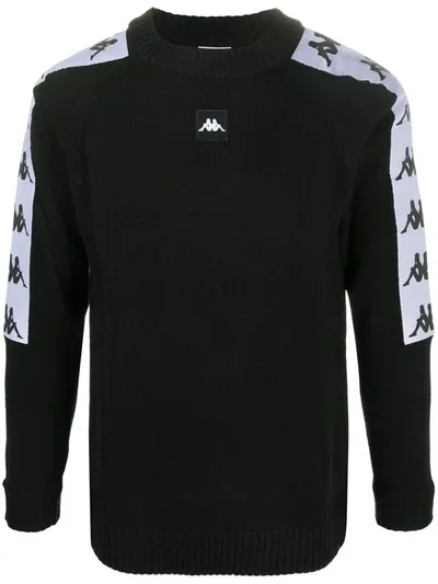 Kappa Balaj Logo-tape Jumper In Black