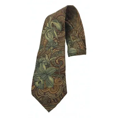 Pre-owned Hugo Boss Silk Tie In Other