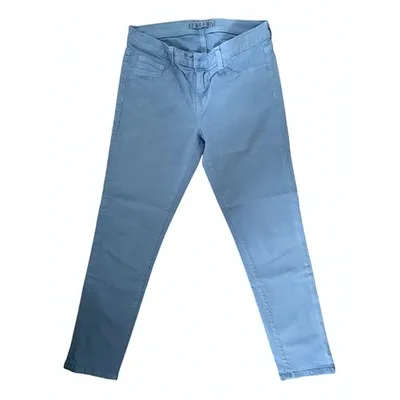 Pre-owned J Brand Slim Jeans In Blue