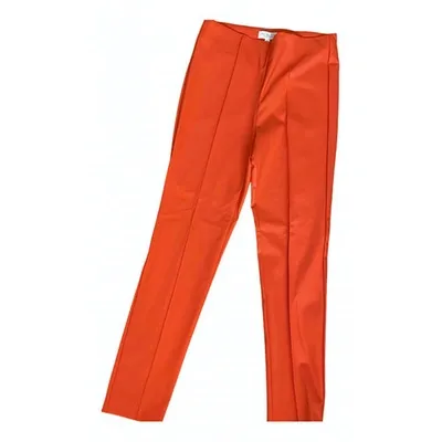 Pre-owned Rachel Zoe Trousers In Red