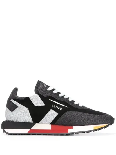 Ghoud Rush Sneakers In Black Multicolor Synthetic Fibers