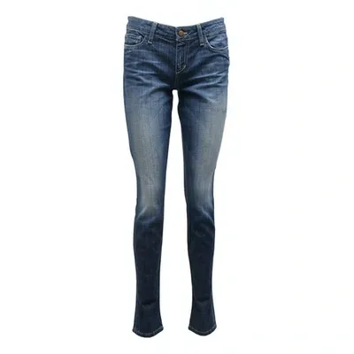 Pre-owned Joe's Slim Jeans In Blue