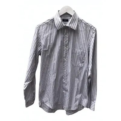 Pre-owned Hugo Boss Shirt In Grey