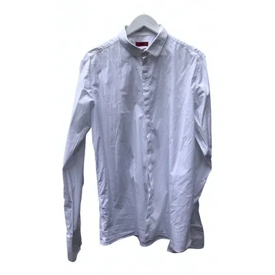 Pre-owned Hugo Boss Shirt In White