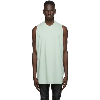 Rick Owens Drkshdw Oversized Tank Top In Green