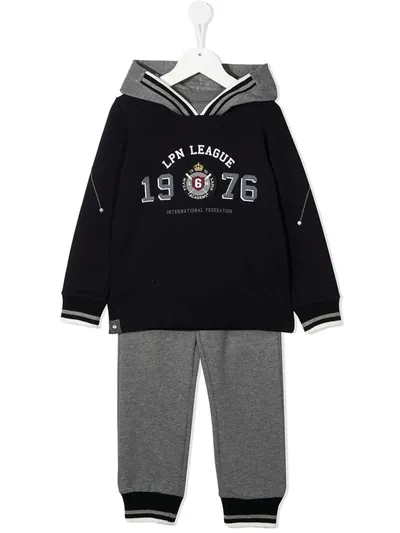 Lapin House Kids' Two-piece Tracksuit Set In Blue