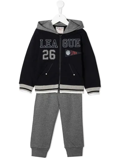 Lapin House Kids' Two-piece Tracksuit Set In Blue