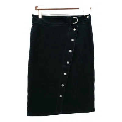 Pre-owned Calvin Klein Mid-length Skirt In Black