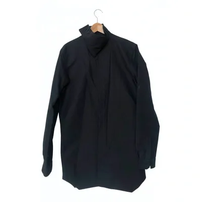 Pre-owned Rick Owens Coat In Black