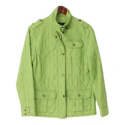 Pre-owned Barbour Jacket In Green