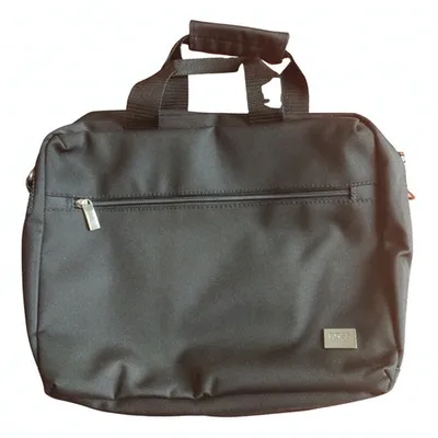 Pre-owned Hugo Boss Satchel In Black