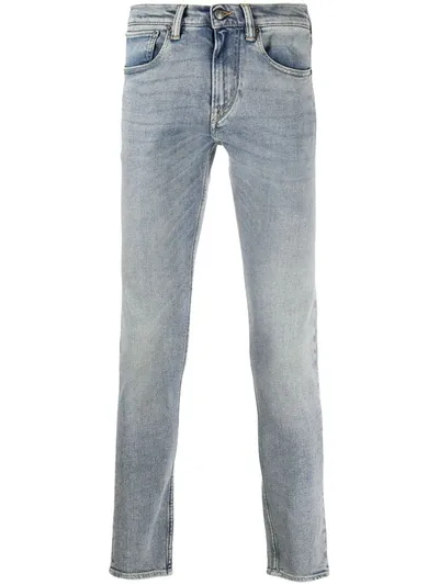 Ralph Lauren Mid-rise Skinny Jeans In Blue