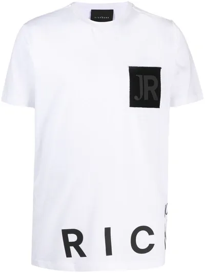 John Richmond Logo-print T-shirt In White