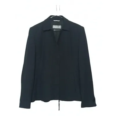 Pre-owned Max Mara Black Cotton Jacket