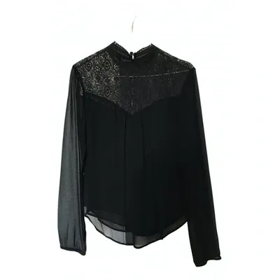 Pre-owned Velvet Black Viscose Top