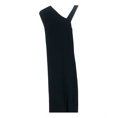 Pre-owned Whistles Mid-length Dress In Black