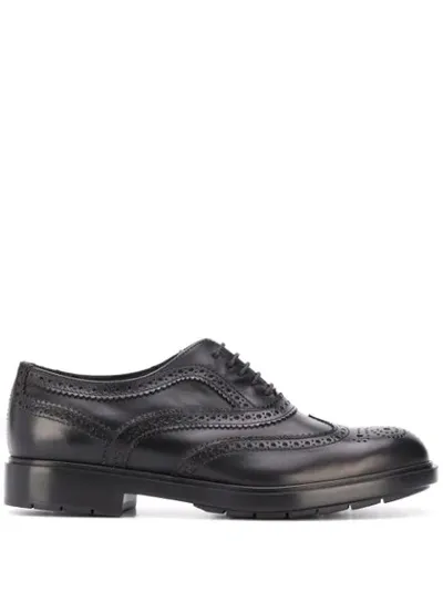 Fratelli Rossetti Lace-up Brogues In Black